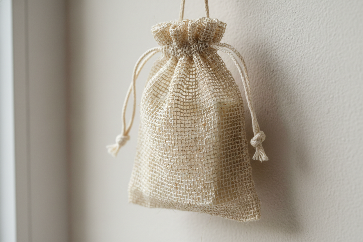 hangend zeepzakje - Alune cosmetics